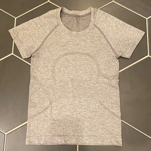 Slate/white swiftly tech short sleeve shirt 2.0